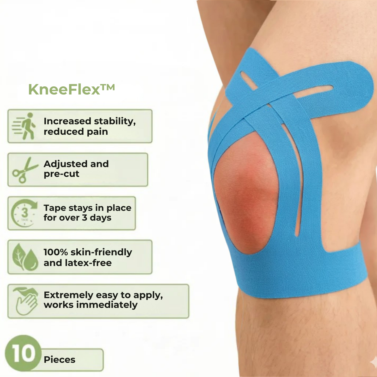 KneeFlex™ | Reliable support and freedom of movement