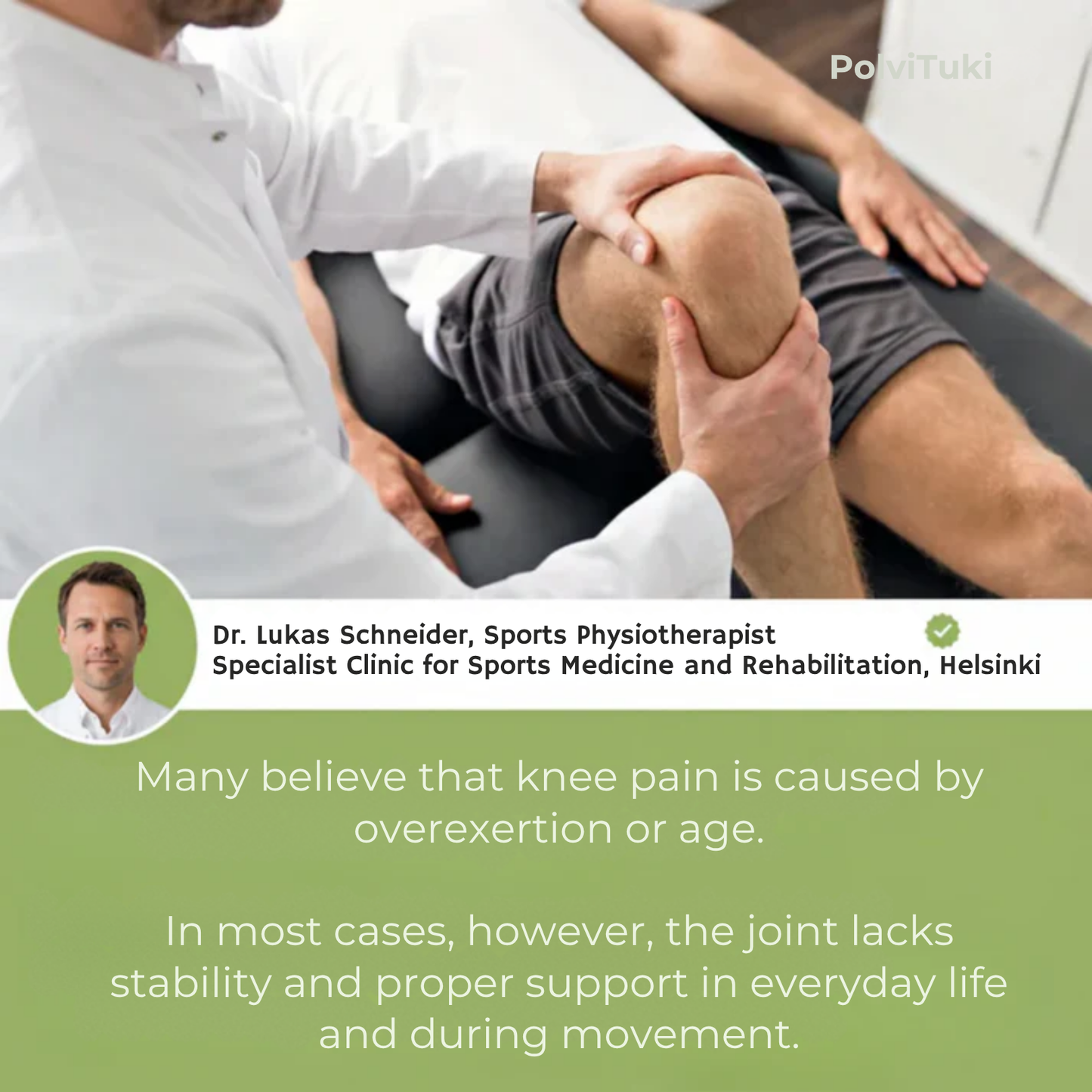 KneeFlex™ | Reliable support and freedom of movement