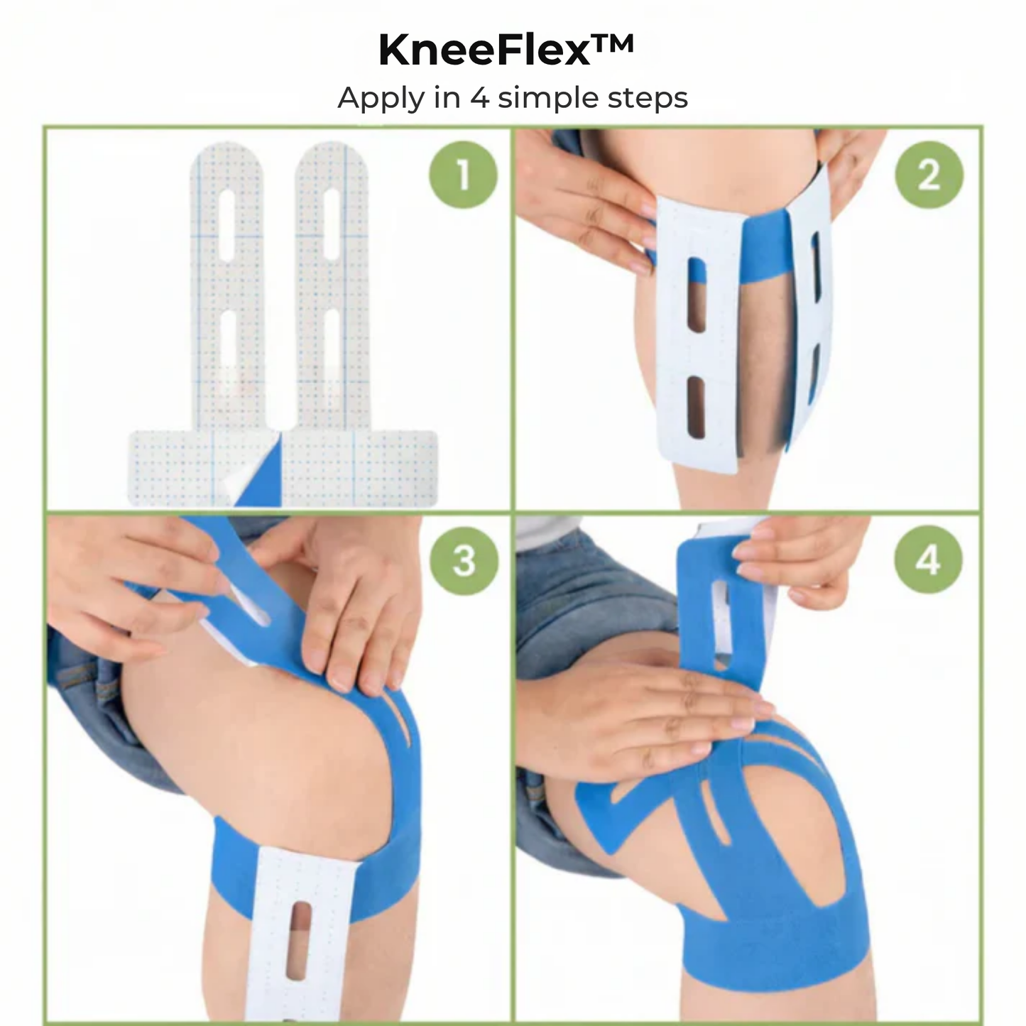 KneeFlex™ | Reliable support and freedom of movement